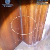 Dos detenidos por un robo en una vivienda del centro de Santiago tras ser sorprendidos por la Policía