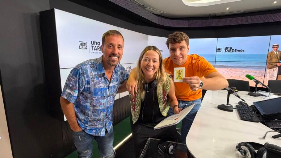 Richard Salamanca, Tom&aacute;s Sanjuan y Alicia Heras