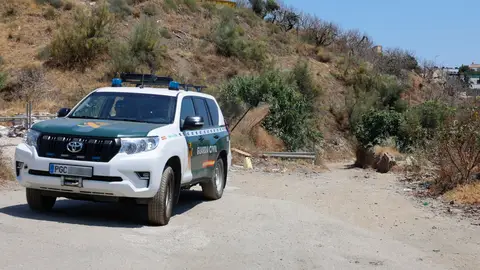 Imagen de archivo de un coche de la Guardia Civil. Imagen de archivo de un coche de la Guardia Civil.