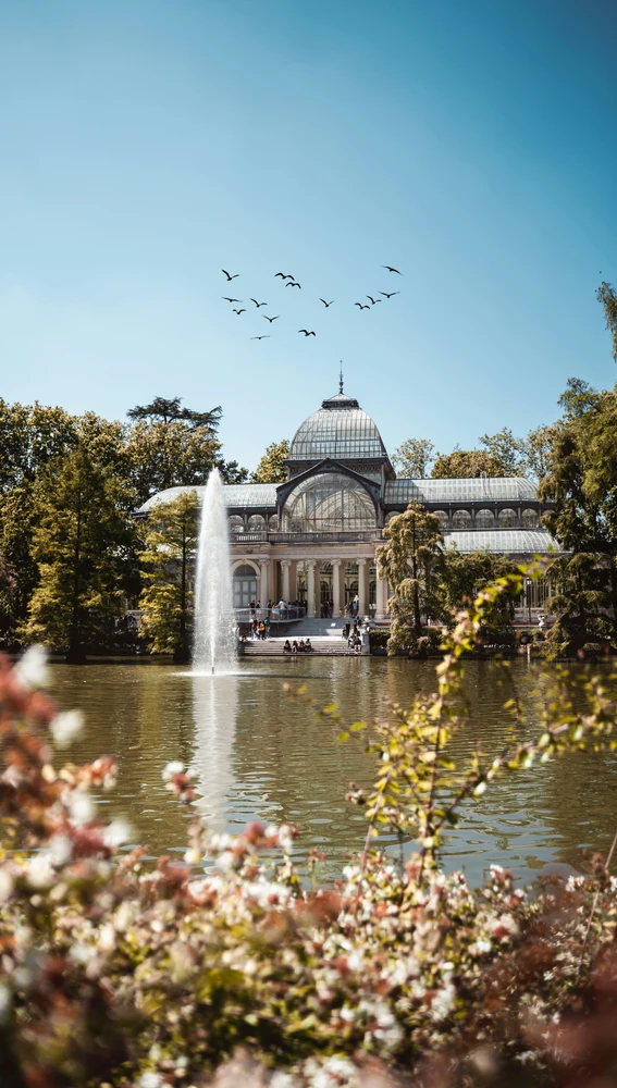 Palacio de cristal del Parque del Retiro Palacio de cristal del Parque del Retiro