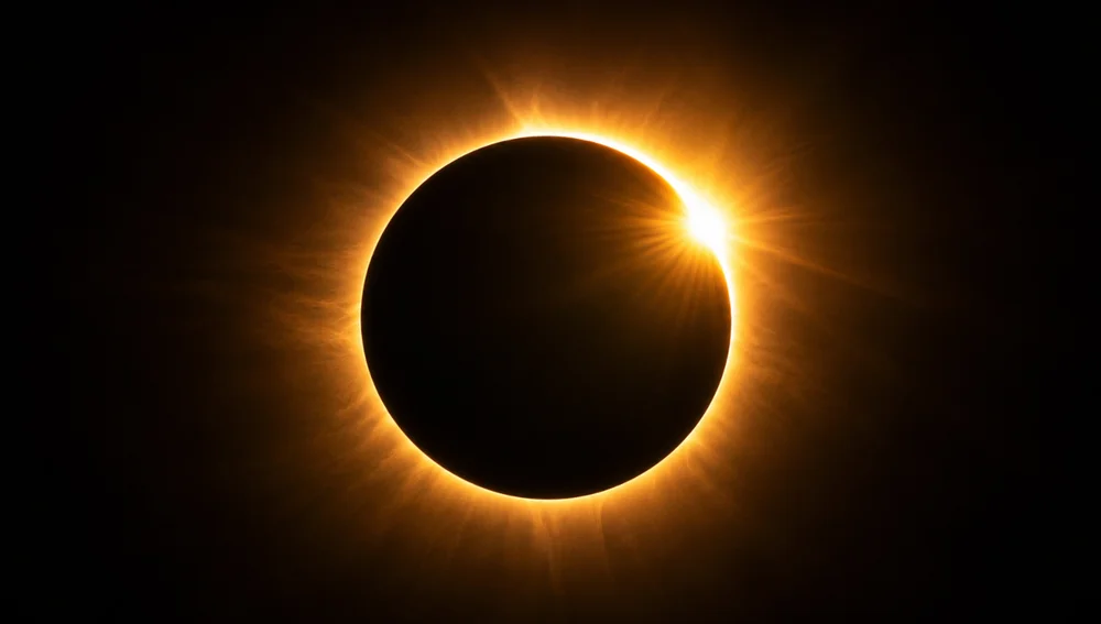 Així es veu un eclipsi total de sol Així es veu un eclipsi total de sol