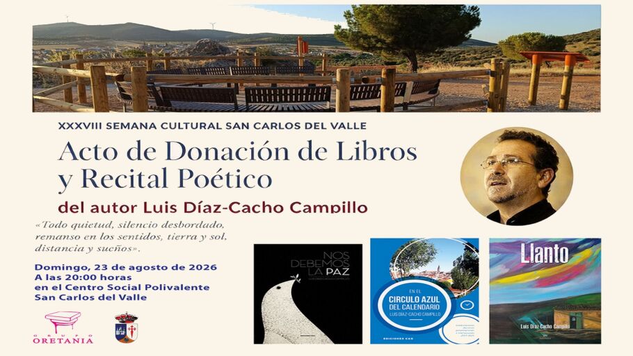 Luis D&iacute;az-Cacho dona su obra a San Carlos del Valle