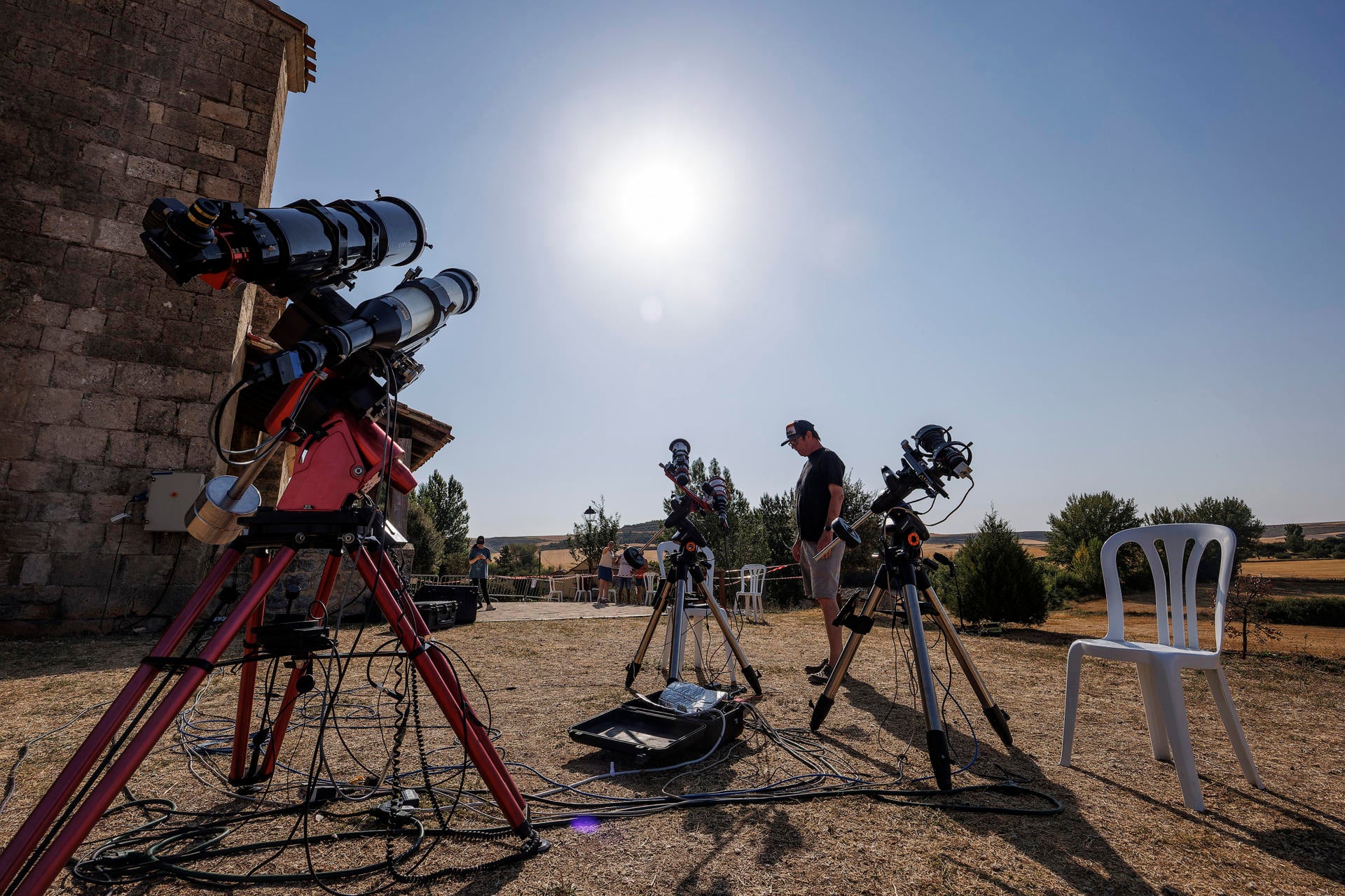 La emoción de Villalibado, de pueblo abandonado a ser elegido por la NASA para seguir el eclipse: "He guardado el secreto más de un año" La emoción de Villalibado, de pueblo abandonado a ser elegido por la NASA para seguir el eclipse: "He guardado el secreto más de un año"