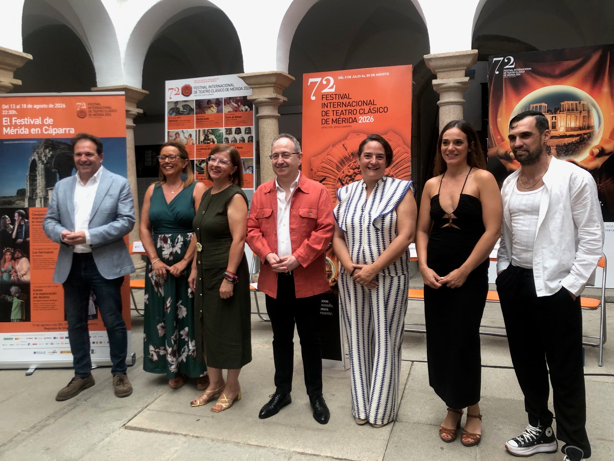 El teatro regresa a Cáparra como extensión del Festival de Mérida tras las obras de conservación y mejora llevadas a cabo El teatro regresa a Cáparra como extensión del Festival de Mérida tras las obras de conservación y mejora llevadas a cabo
