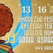 Cartel 33 edición Festival Humor Araia Cartel 33 edición Festival Humor Araia
