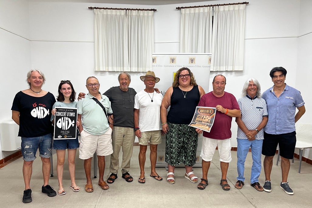 ‘Arrels d’Altea’ vuelve este agosto con dos conciertos que reivindican la música hecha en Altea ‘Arrels d’Altea’ vuelve este agosto con dos conciertos que reivindican la música hecha en Altea