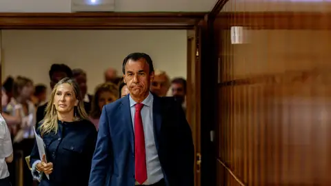 El presidente de la Comisión de Interior del Senado, Fernando Martínez-Maíllo Toribio, durante la comparecencia prevista del ministro de interior, Fernando Grande Marlaska El presidente de la Comisión de Interior del Senado, Fernando Martínez-Maíllo Toribio, durante la comparecencia prevista del ministro de interior, Fernando Grande Marlaska/ Ricardo Rubio / Europa Press