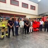 Nueva flota del Real Cuerpo de Bomberos de Málaga
