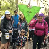 Varios miembros de AVOI haciendo el Camino de Santiago Varios miembros de AVOI haciendo el Camino de Santiago