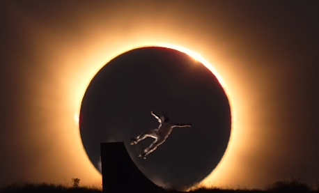 El impactante vídeo del skater Danny León justo en el momento del eclipse: "El truco de mi vida" El impactante vídeo del skater Danny León justo en el momento del eclipse: "El truco de mi vida"