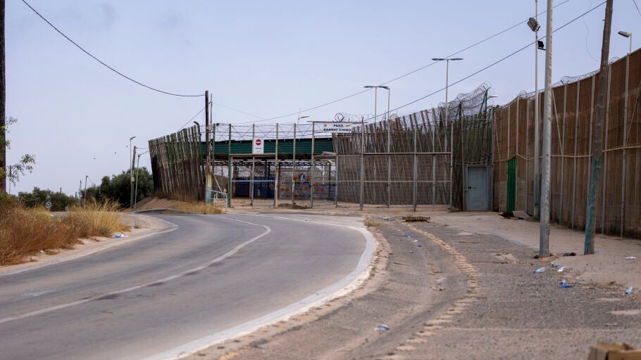 Valla fronteriza, a 31 de julio de 2026, en Melilla/ &Aacute;ngela R&iacute;os / Europa Press
