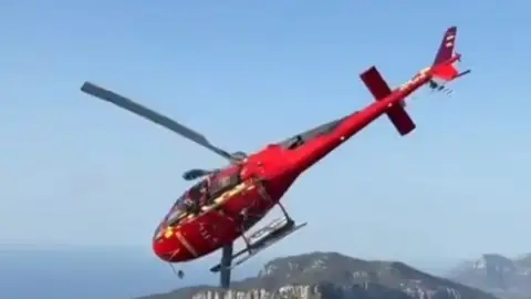 Helicóptero La Milana de Bombers de Mallorca Helicóptero La Milana de Bombers de Mallorca