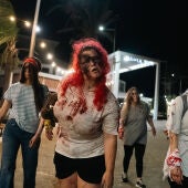 Imagen de varios participantes del evento 'Survival Zombie'/ CC BAHÍA SUR/Europa Press