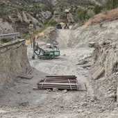 Situación de la GR-3201 siete meses después de los daños del temporal Situación de la GR-3201 siete meses después de los daños del temporal
