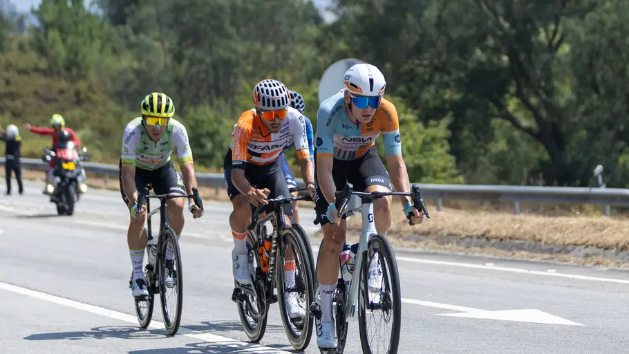 El ciclista Finlay Tarling. El ciclista Finlay Tarling.