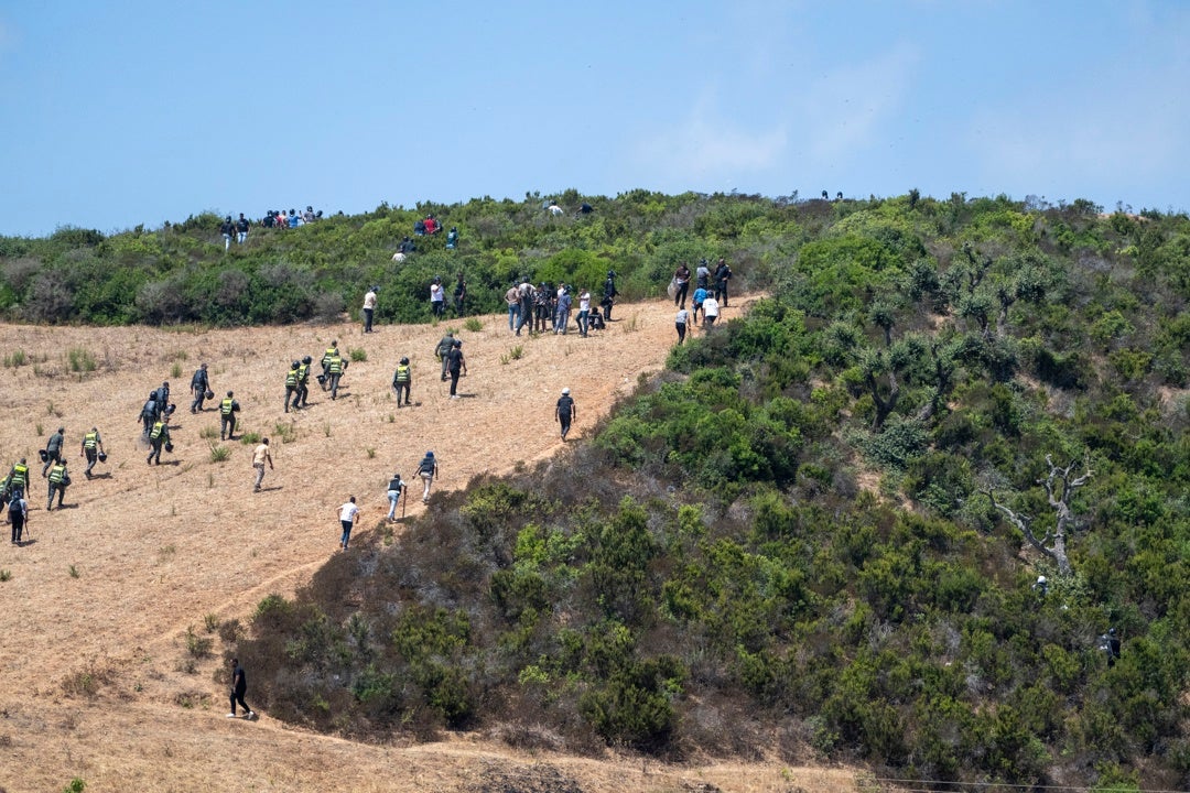 Marruecos intercepta a más de un centenar de migrantes que intentaban llegar a Ceuta y detiene a 61 Marruecos intercepta a más de un centenar de migrantes que intentaban llegar a Ceuta y detiene a 61