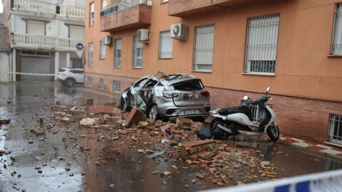 Daños materiales provocados por el terremoto de magnitud 5 en Granada Daños materiales provocados por el terremoto de magnitud 5 en Granada
