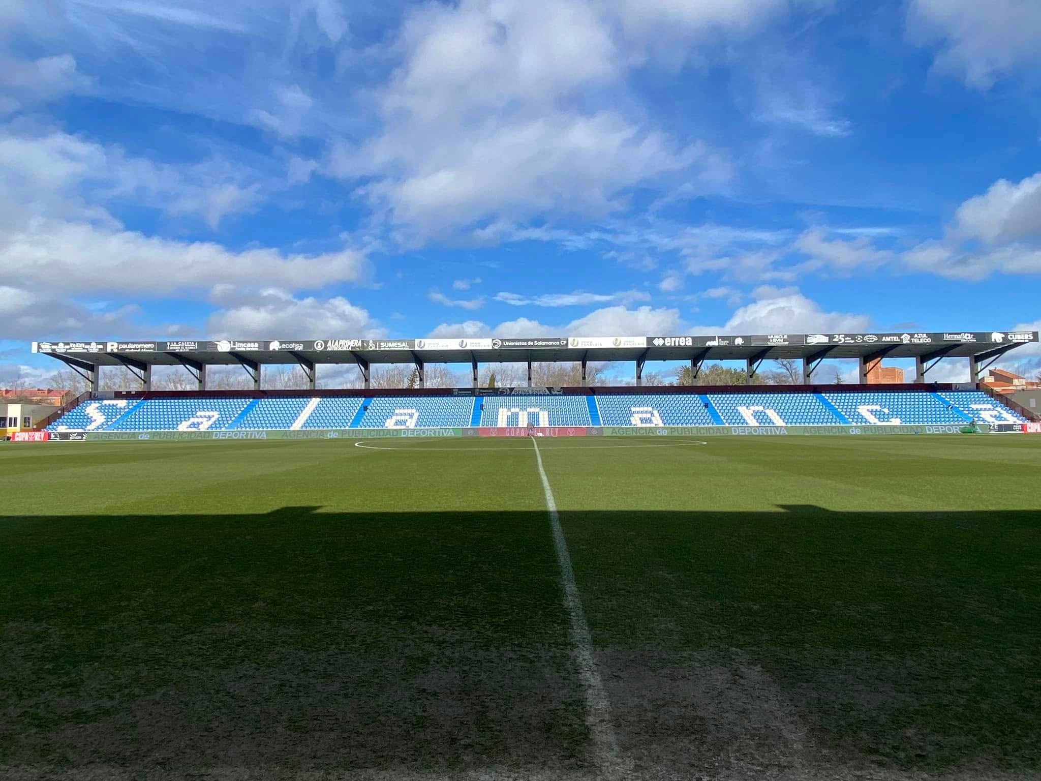 Vista del estadio Reina Sofía en la mañana del Unionistas - Barcelona de la Copa del Rey 2023-2024 Vista del estadio Reina Sofía en la mañana del Unionistas - Barcelona de la Copa del Rey 2023-2024