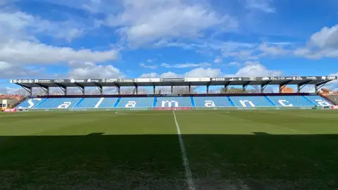 Vista del estadio Reina Sofía en la mañana del Unionistas - Barcelona de la Copa del Rey 2023-2024 Vista del estadio Reina Sofía en la mañana del Unionistas - Barcelona de la Copa del Rey 2023-2024