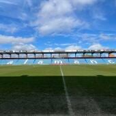 Vista del estadio Reina Sofía en la mañana del Unionistas - Barcelona de la Copa del Rey 2023-2024