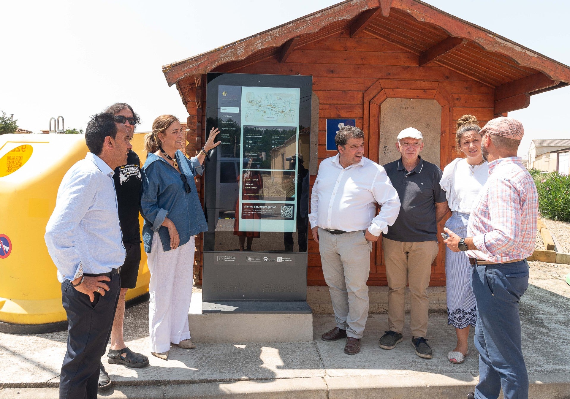 La Diputación de Palencia impulsa la digitalización del Camino de Santiago con nuevos tótems interactivos y sistemas para monitorizar el tránsito de peregrinos La Diputación de Palencia impulsa la digitalización del Camino de Santiago con nuevos tótems interactivos y sistemas para monitorizar el tránsito de peregrinos