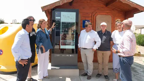 La Diputación de Palencia impulsa la digitalización del Camino de Santiago con nuevos tótems interactivos y sistemas para monitorizar el tránsito de peregrinos .