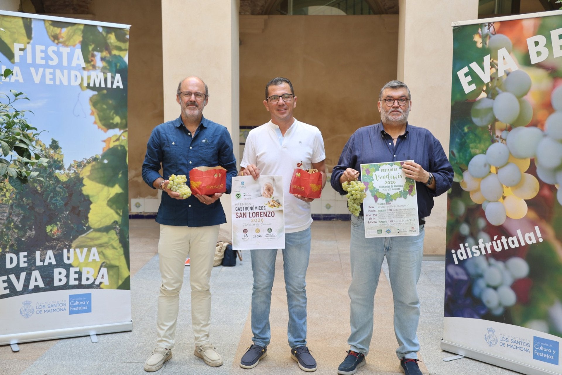 Los Santos de Maimona celebra "el fruto de todo un año" con un programa de 20 actividades en la Fiesta de la Vendimia Los Santos de Maimona celebra "el fruto de todo un año" con un programa de 20 actividades en la Fiesta de la Vendimia
