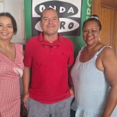 Alejandra Gámez, David Jiménez y Lita Escobar