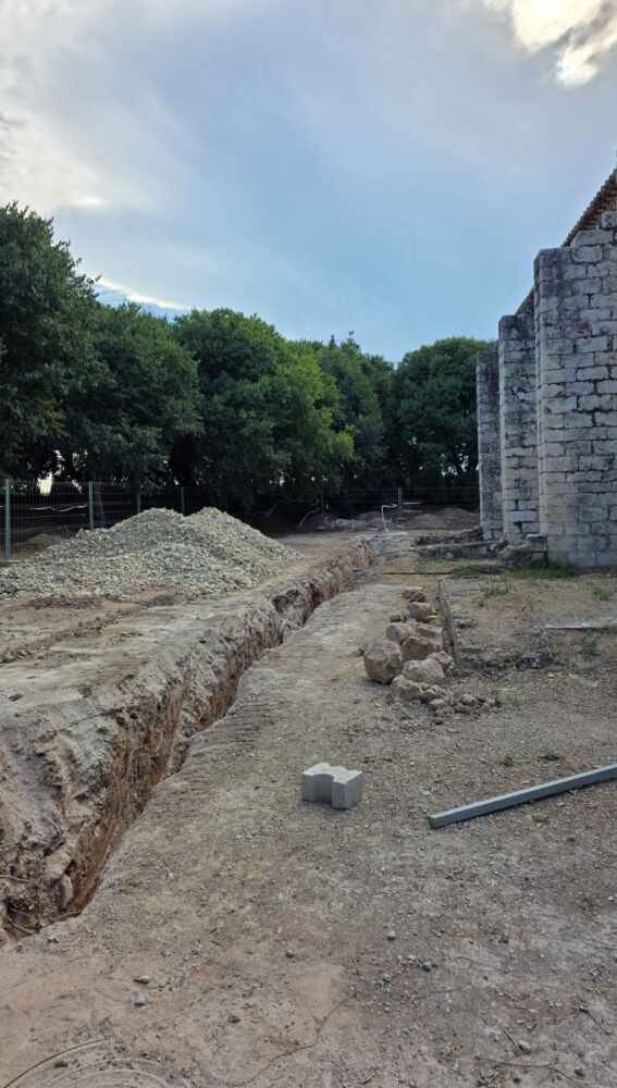 Excavaciones en la ermita de Ternils en Carcaixent