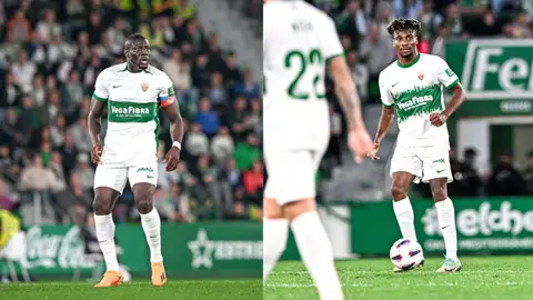 Bambo Diaby y John Chetauya. Bambo Diaby y John Chetauya.
