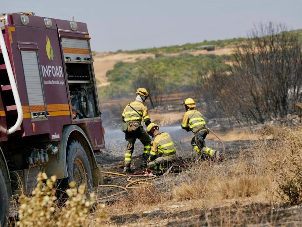 Comienza la huelga indefinida de bomberos forestales con el 100% de servicios mínimos Comienza la huelga indefinida de bomberos forestales con el 100% de servicios mínimos