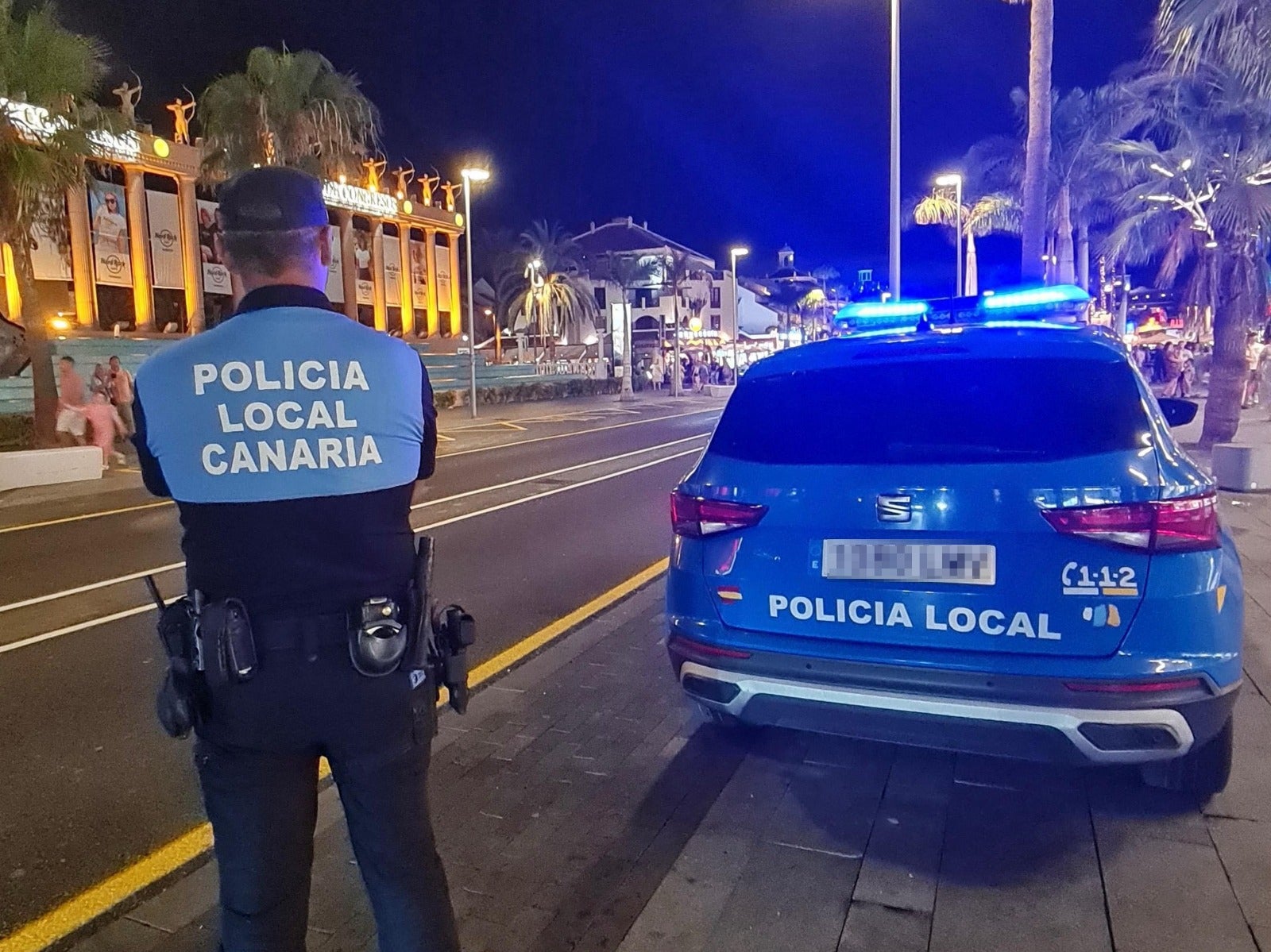 Arona participa en la segunda mayor incautación de óxido nitroso registrada en Europa Arona participa en la segunda mayor incautación de óxido nitroso registrada en Europa