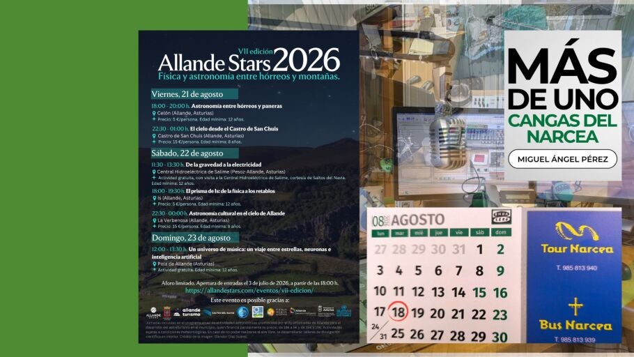Programa de actividades de las Jornadas Allande Stars 2026