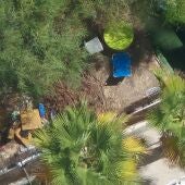 El PSOE denuncia la acumulación de basura y el abandono del aparcamiento disuasorio de la calle Lérida de Benidorm