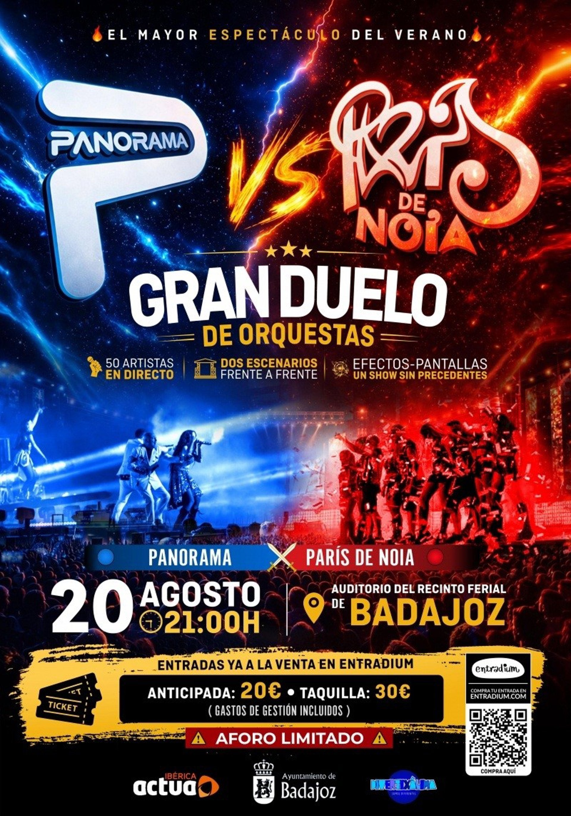 El Ayuntamiento de Badajoz habilitará un bus nocturno para el Gran Duelo de Orquestas El Ayuntamiento de Badajoz habilitará un bus nocturno para el Gran Duelo de Orquestas