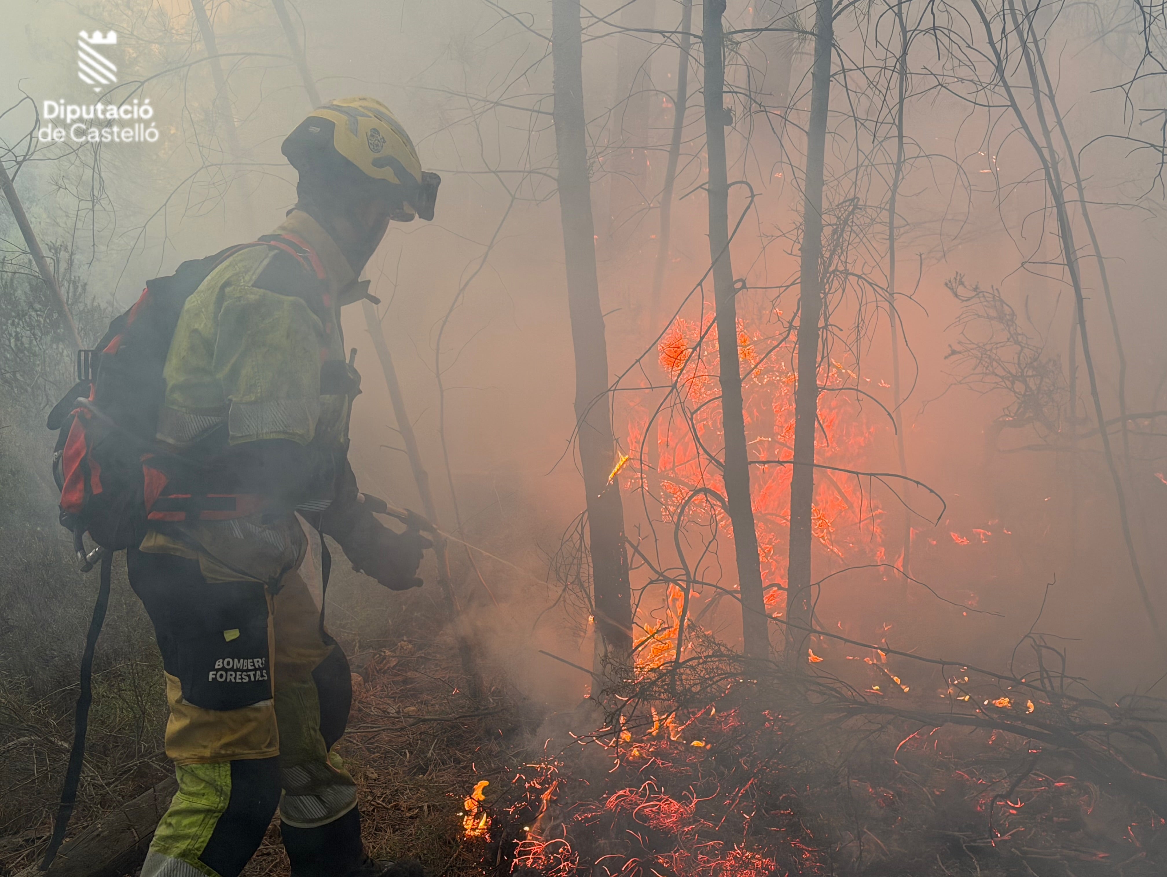 El incendio de Segorbe mantiene el dispositivo de emergencia tras una jornada marcada por nueve fuegos provocados por rayos El incendio de Segorbe mantiene el dispositivo de emergencia tras una jornada marcada por nueve fuegos provocados por rayos