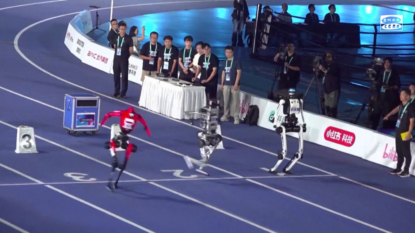 El robot atleta que supera a Usain Bolt: corre los 100 metros lisos en 9,39 segundos