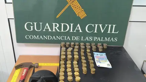 Material incautado por la Guardia Civil Material incautado por la Guardia Civil