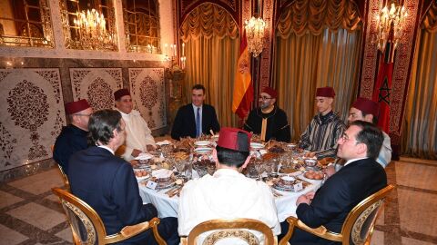 Pedro Sánchez y Mohamed VI durante un encuentro en Rabat en 2023 Pedro Sánchez y Mohamed VI durante un encuentro en Rabat en 2023