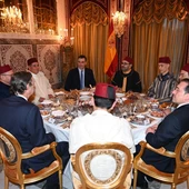 Pedro Sánchez y Mohamed VI durante un encuentro en Rabat en 2023 Pedro Sánchez y Mohamed VI durante un encuentro en Rabat en 2023