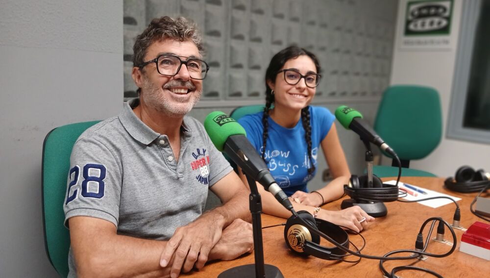 Jaime y Sara Aniorte han participado en el programa 'Más de uno' Vega Baja