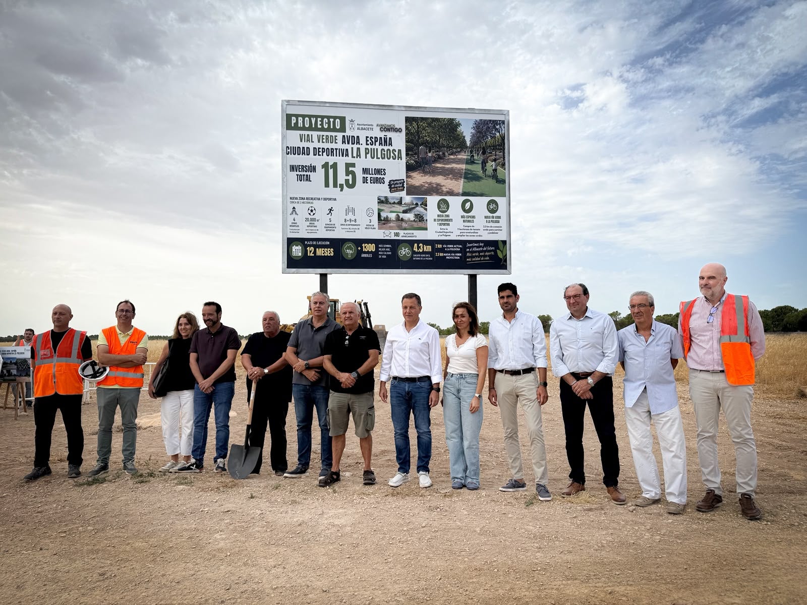 La obra histórica del Vial Verde a La Pulgosa ya ha comenzado cambiando la fisionomía de la ciudad y creando más opciones de ocio La obra histórica del Vial Verde a La Pulgosa ya ha comenzado cambiando la fisionomía de la ciudad y creando más opciones de ocio