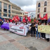 Concentración de trabajadoras en Ciudad Real