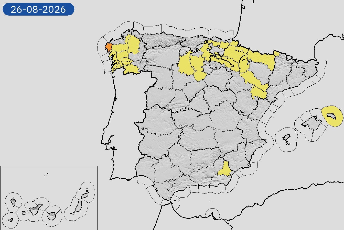 El tiempo da un vuelco en España: una masa de aire polar traerá un notable descenso de las temperaturas El tiempo da un vuelco en España: una masa de aire polar traerá un notable descenso de las temperaturas