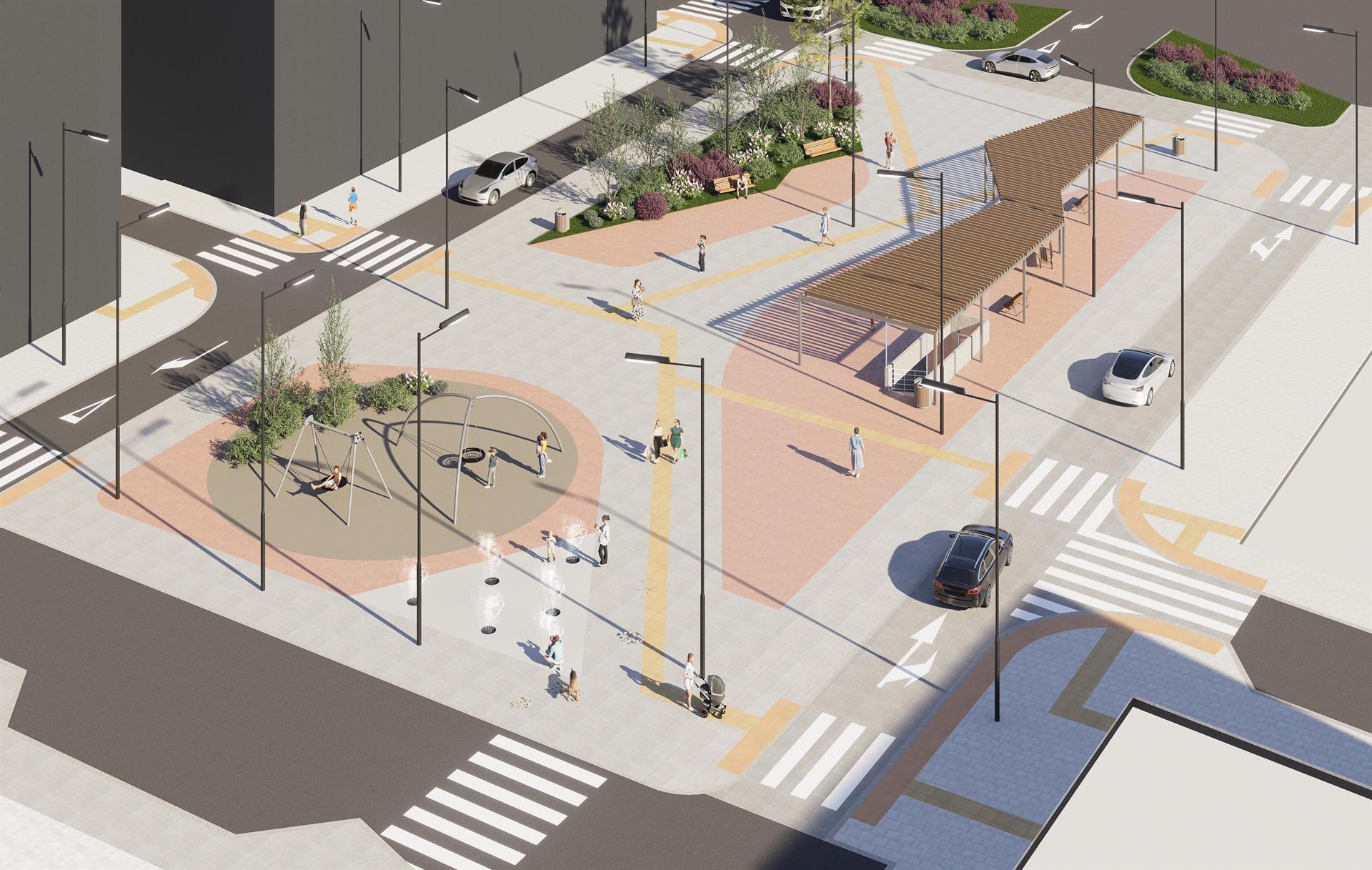 Alicante invertirá 2,5 millones en remodelar la Plaza de la Montañeta y ensanchar las plazas de su aparcamiento Alicante invertirá 2,5 millones en remodelar la Plaza de la Montañeta y ensanchar las plazas de su aparcamiento