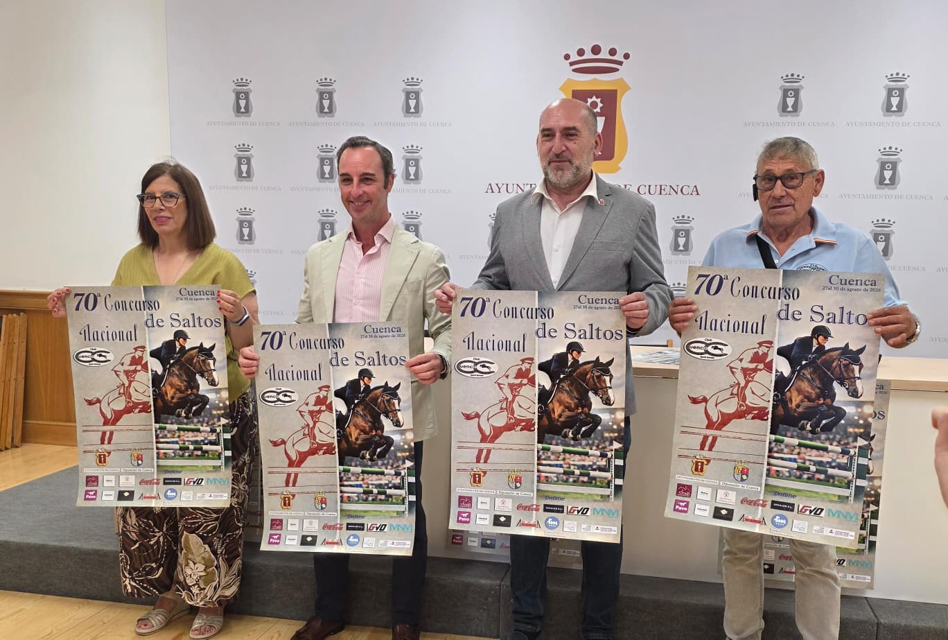 El Concurso Nacional de Saltos de Cuenca celebra sus 70 años con todas las plazas cubiertas El Concurso Nacional de Saltos de Cuenca celebra sus 70 años con todas las plazas cubiertas