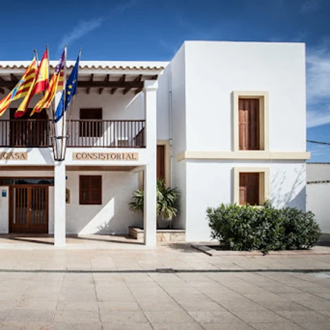 Imagen de la sede del Consell de Formentera