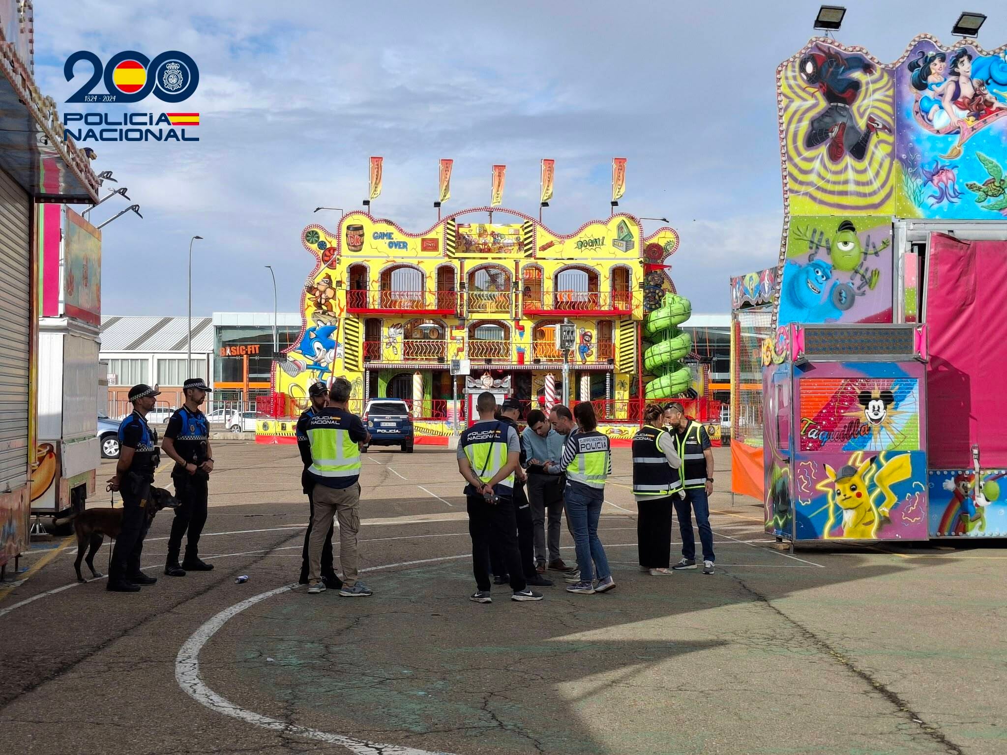 La Policía Nacional refuerza la seguridad en el recinto ferial con un dispositivo conjunto de inspección con motivo de las fiestas de San Antolín La Policía Nacional refuerza la seguridad en el recinto ferial con un dispositivo conjunto de inspección con motivo de las fiestas de San Antolín
