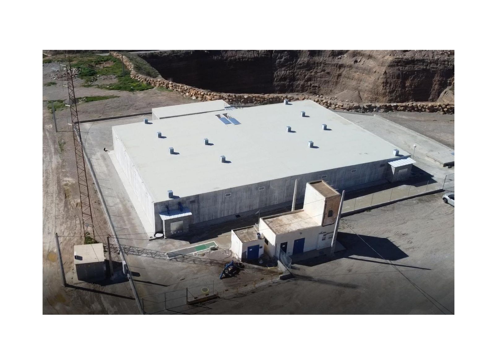 La Mojonera garantiza su suministro de agua con el nuevo depósito de 5 millones de litros La Mojonera garantiza su suministro de agua con el nuevo depósito de 5 millones de litros