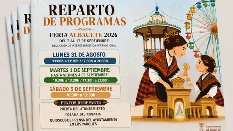 Comienza el tradicional reparto del programa oficial de la Feria Comienza el tradicional reparto del programa oficial de la Feria